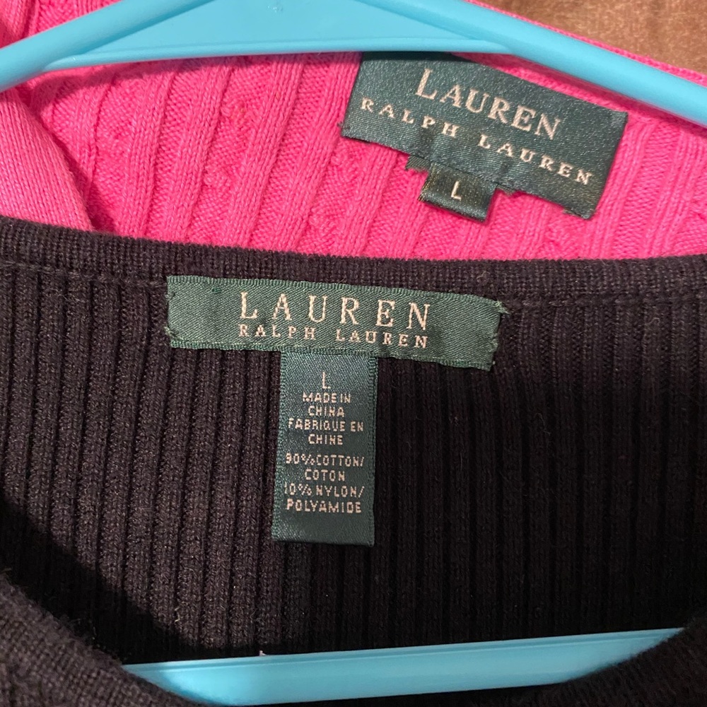 Women’s Ralph Lauren sweater large